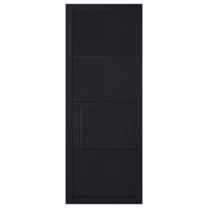 LPD Internal Chelsea 4 Panel Primed Plus Black Door - 1981mm