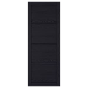 Image of LPD Internal Soho 4 Panel Pre-Finished Dark Charcoal Solid Core Door - 762 x 1981mm
