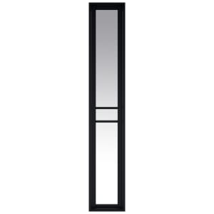 LPD Internal Greenwich Demi Panel Primed Black Door - 1981mm