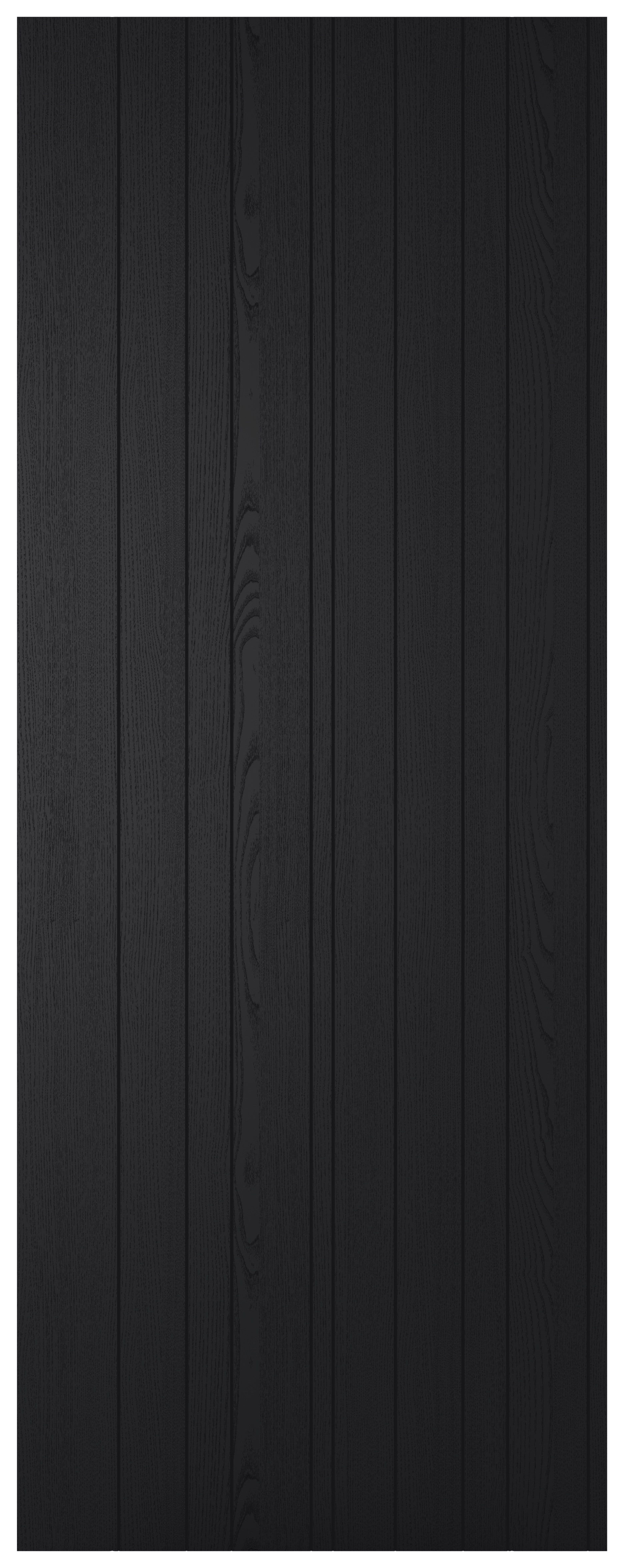 LPD Internal Montreal Pre-Finished Dark Charcoal Solid Core Door - 686 x 1981mm