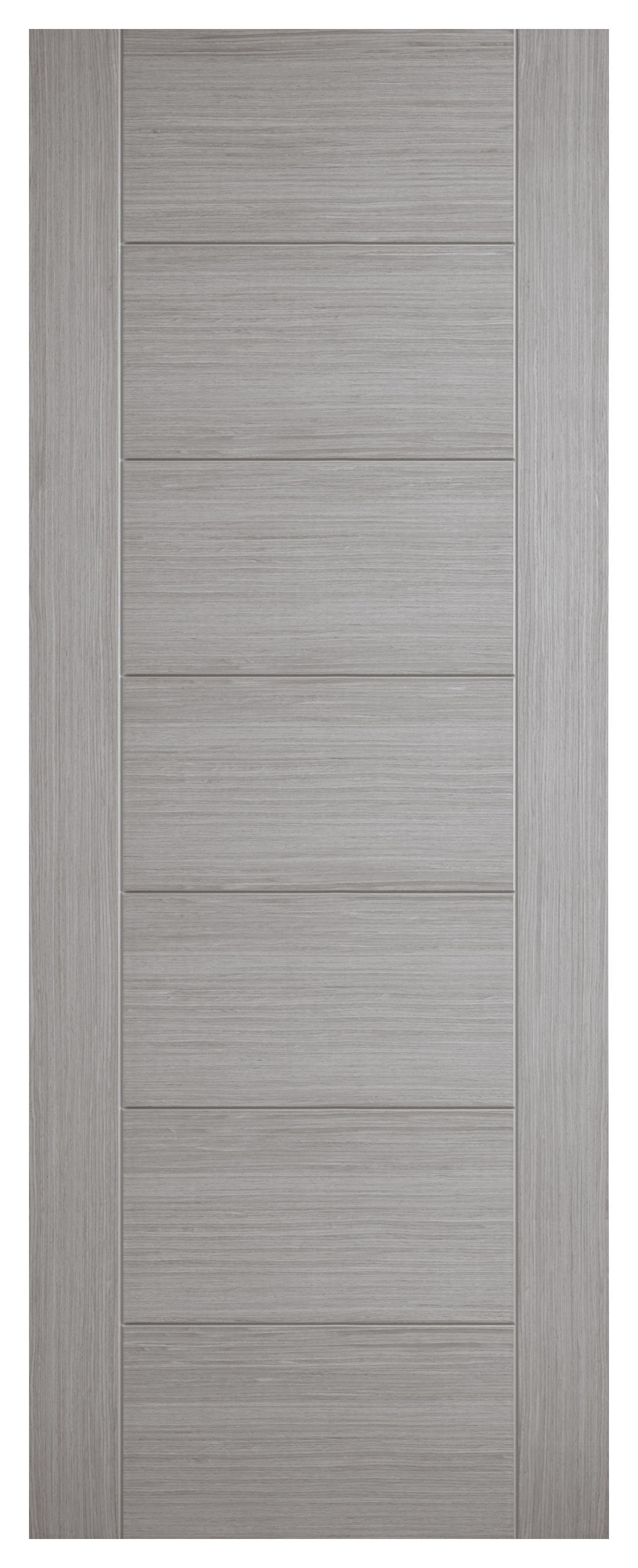 Image of LPD Internal Hampshire Pre-Finished Light Grey Solid Core Door - 610 x 1981mm