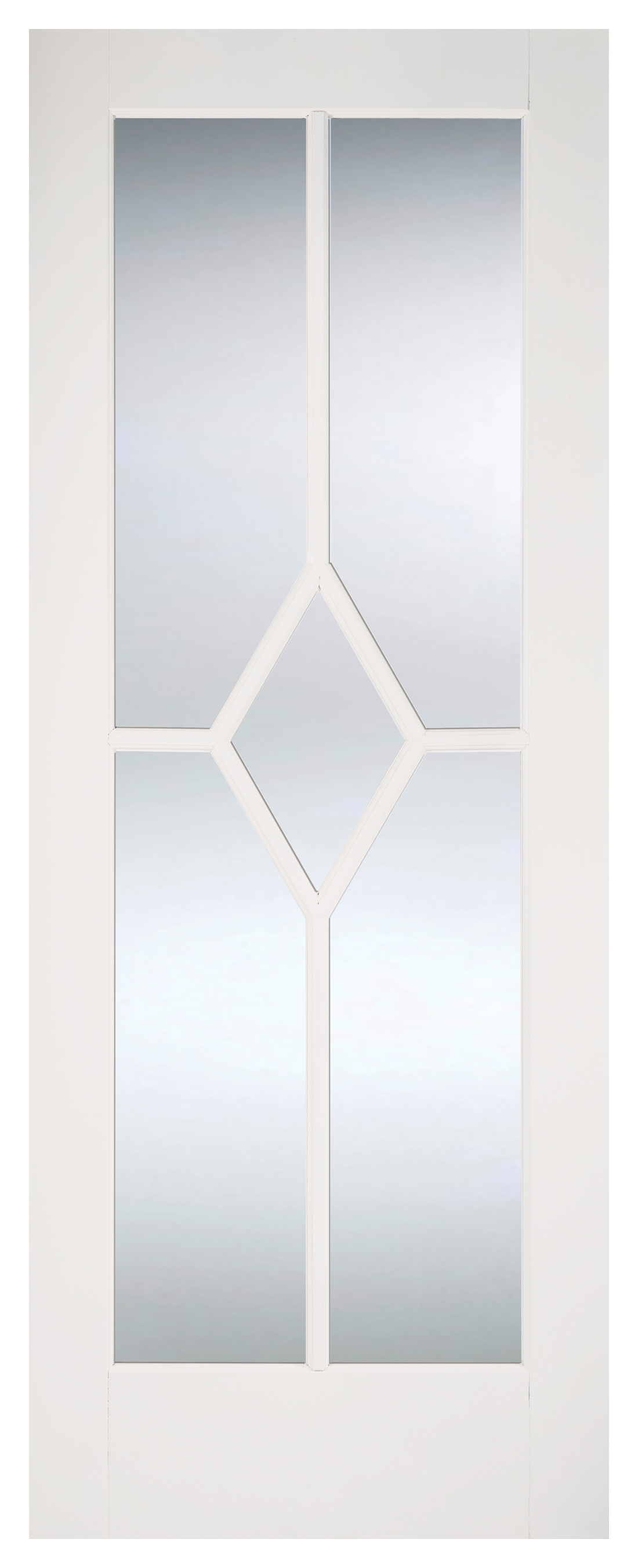 LPD Internal Reims 5 Lite Glazed Primed White Solid Core Door - 686 x 1981mm