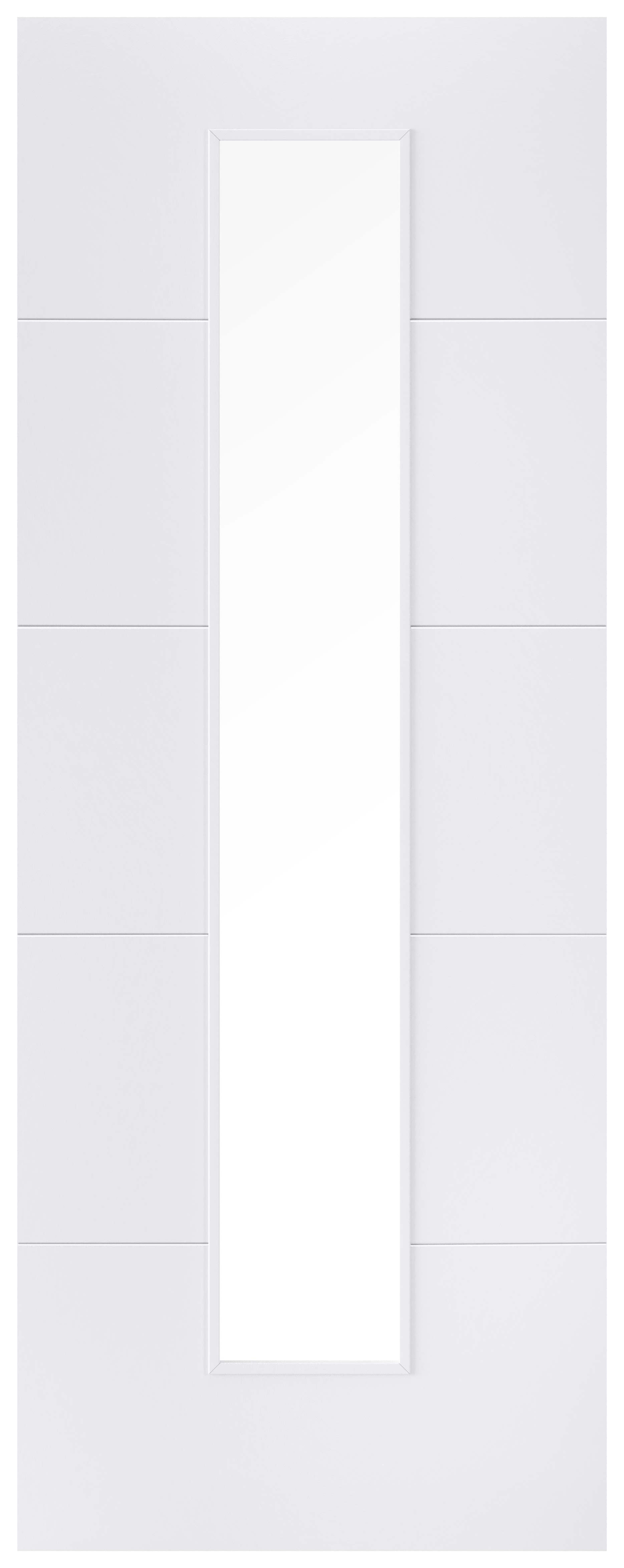 LPD Internal Santandor 1 Lite Primed White Semi-Solid Core Door - 610 x 1981mm