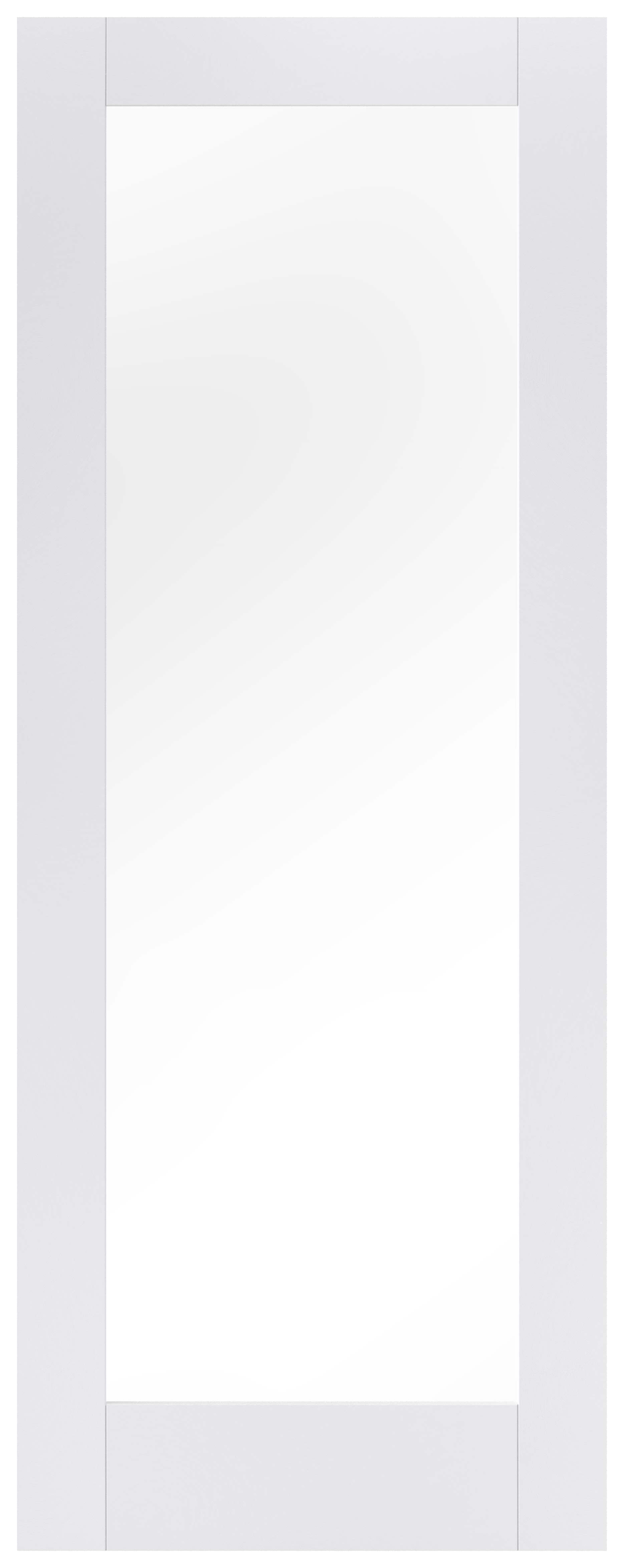 LPD Internal Pattern 10 Clear Glazed Primed White Door - 1981mm