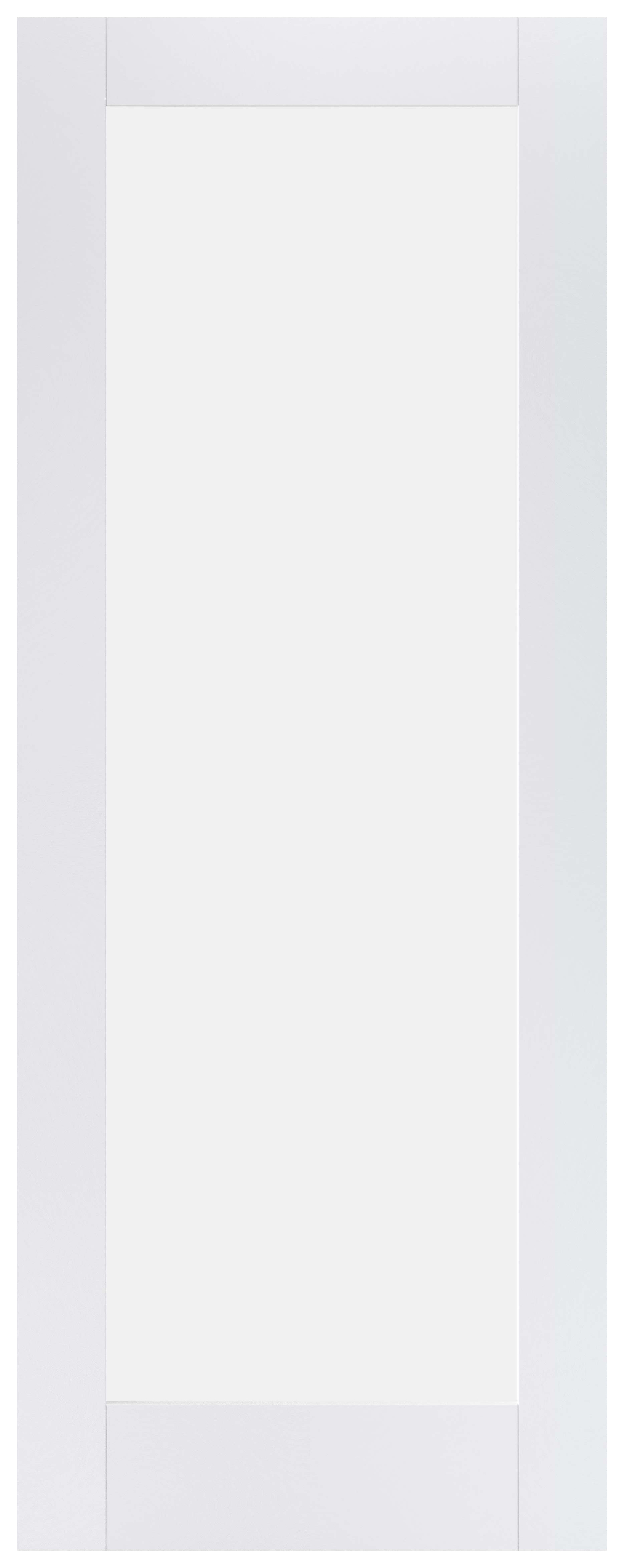 Image of LPD Internal 1 Lite Pattern 10 Primed White Solid Core Door 813 x 2032mm