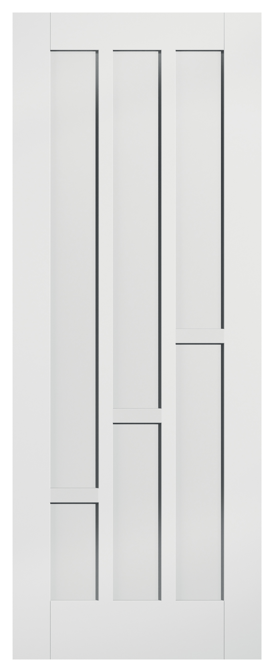 Image of LPD Internal Coventry 6 Panel Primed White Solid Core Door - 762 x 1981mm