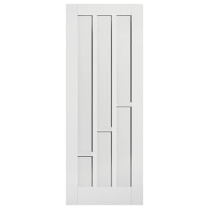 Image of LPD Internal Coventry 6 Panel Primed White Solid Core Door - 838 x 1981mm