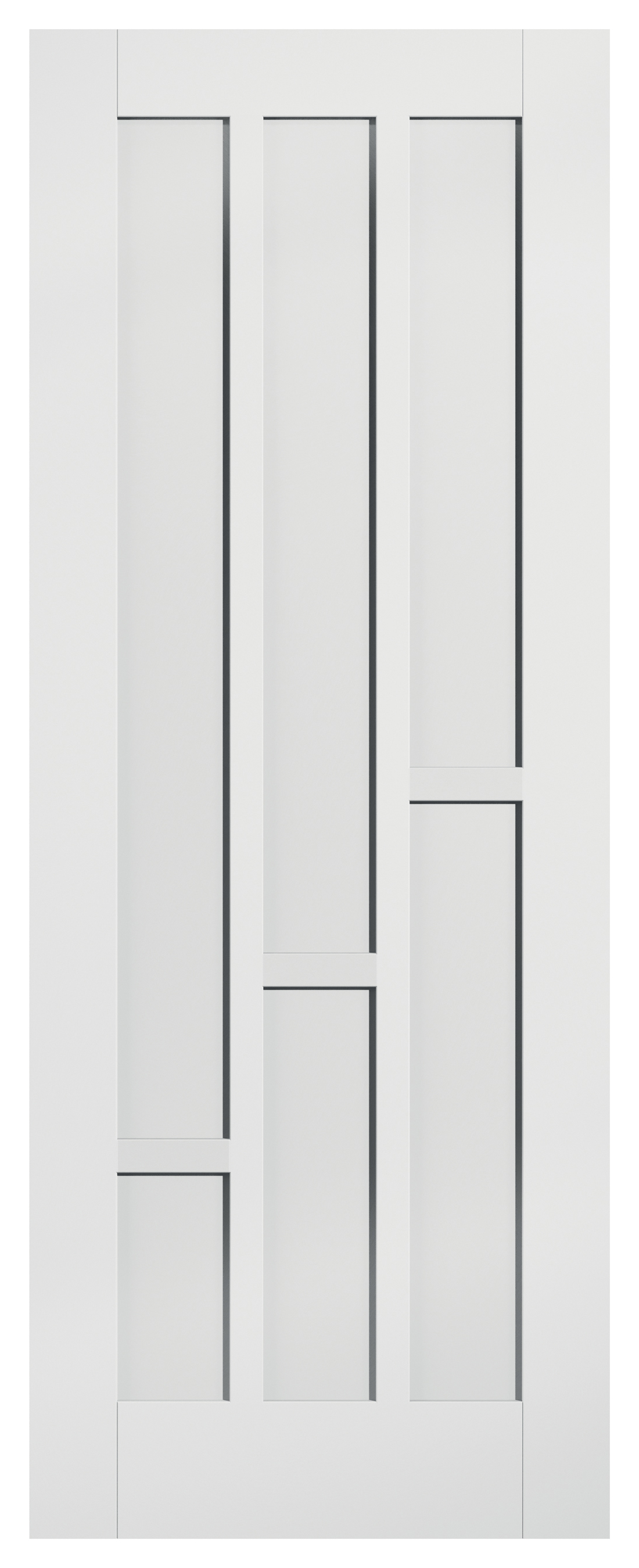 LPD Internal Coventry 6 Panel Primed White Solid Core Door - 610 x 1981mm