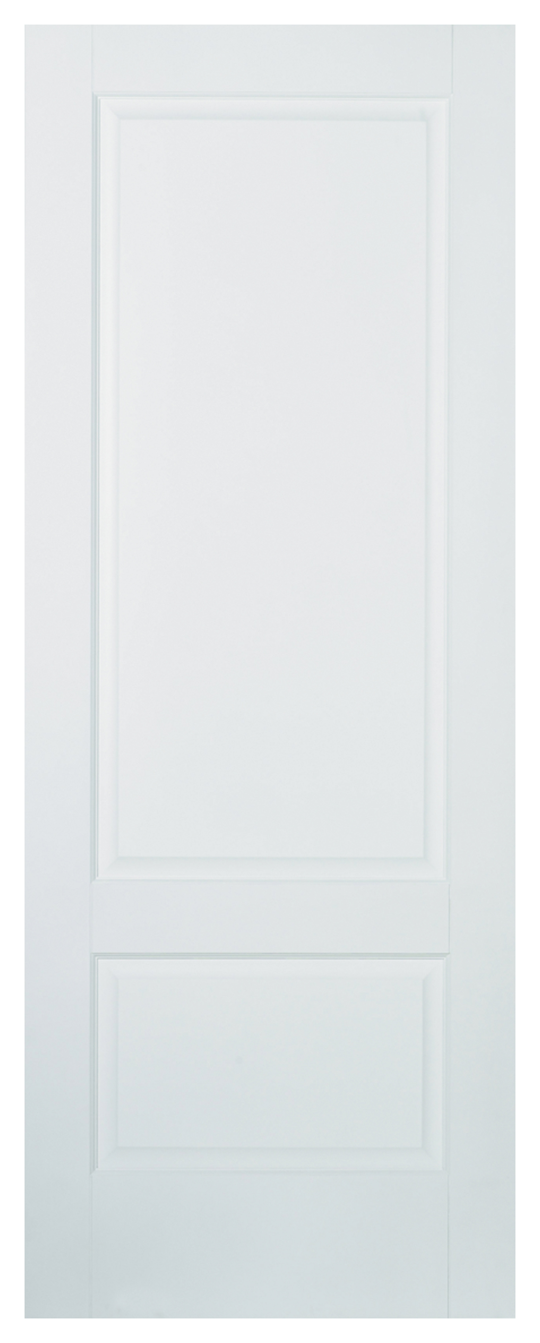 LPD Internal Brooklyn 2 Panel Primed White Solid Core Door - 838 x 1981mm