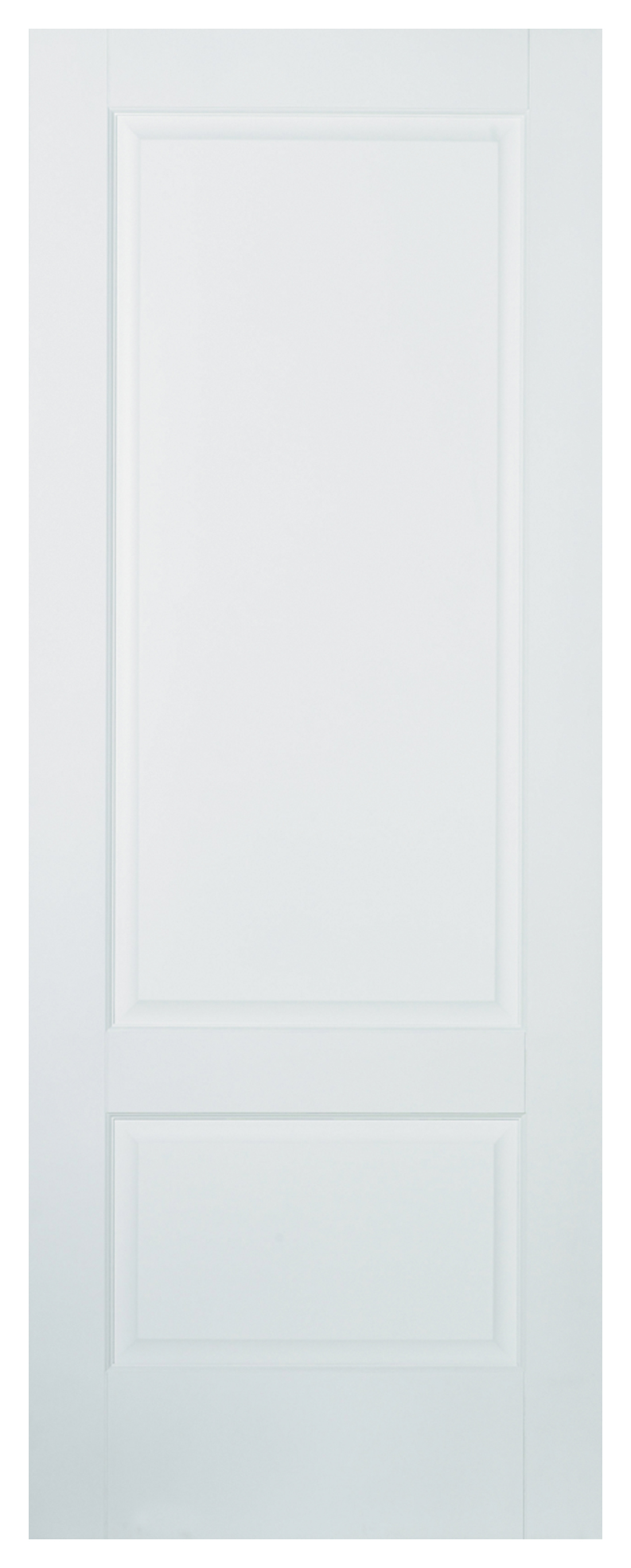 Image of LPD Internal Brooklyn 2 Panel Primed White Solid Core Door - 626 x 2040mm