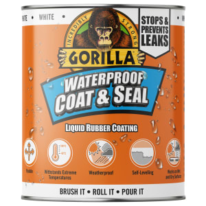 Gorilla White Waterproof Coat & Seal - 946ml