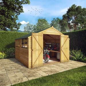 Mercia 10 x 10ft Overlap Apex Timber Shed