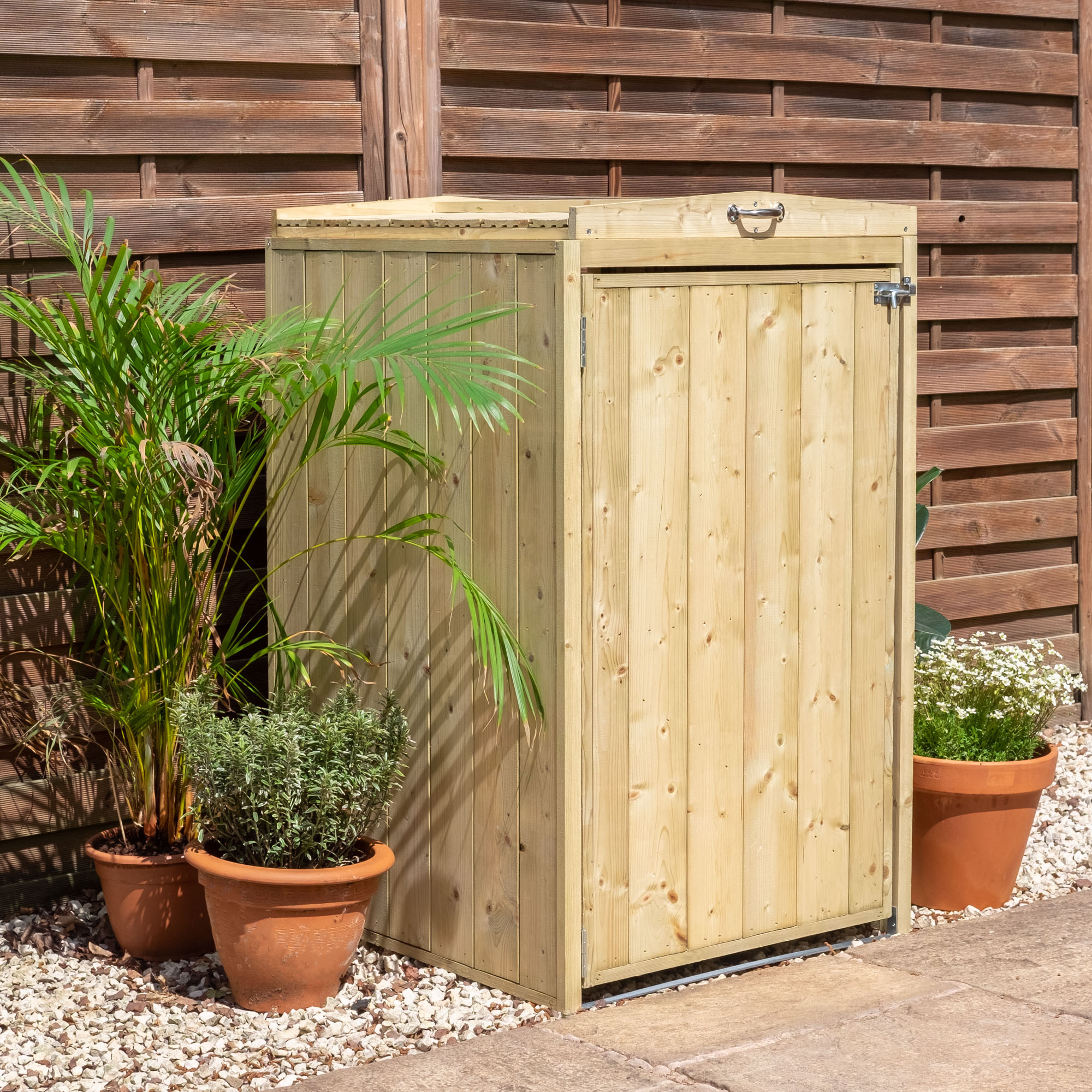 Image of Mercia 1 x 3ft Shiplap Sentry Timber Box Store