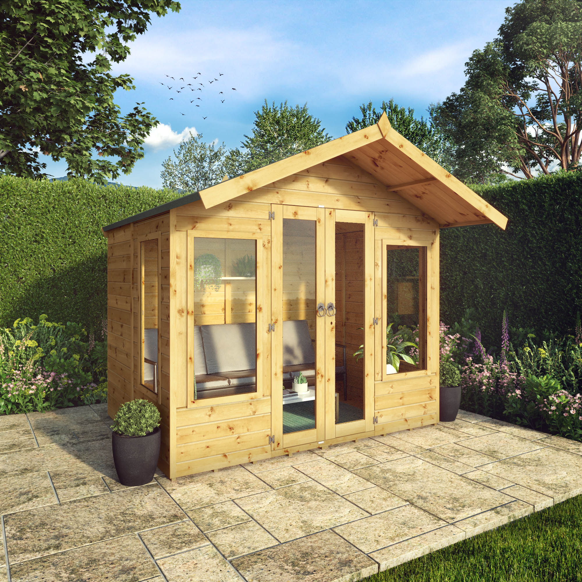 Mercia Premium Sussex Summerhouse - 6 x 8ft