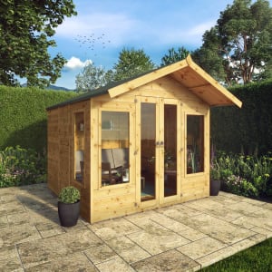 Mercia 10 x 8ft Premium Sussex Timber Summerhouse