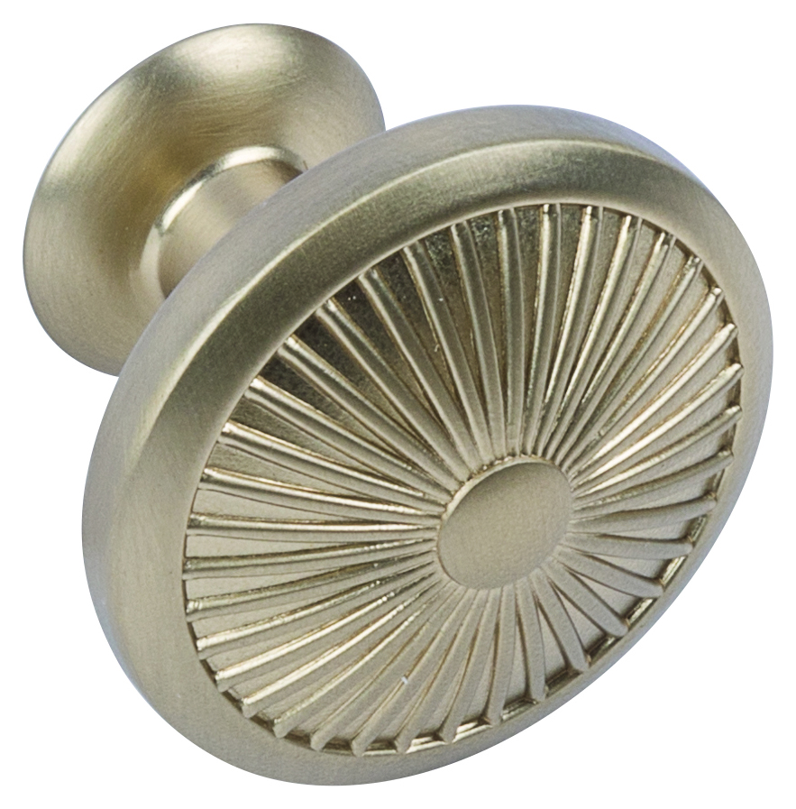 Wickes Crawford Knob Handle - Gold