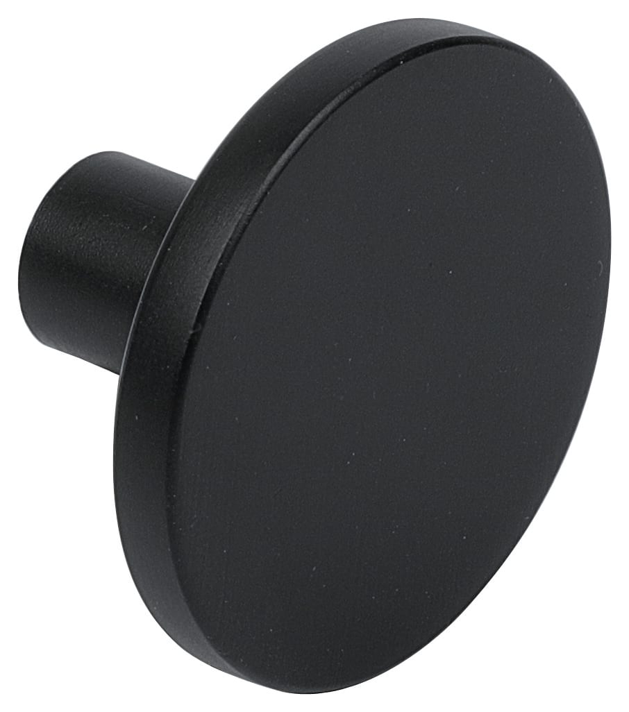 Wickes Como Knob Handle Matt Black Wickes.co.uk