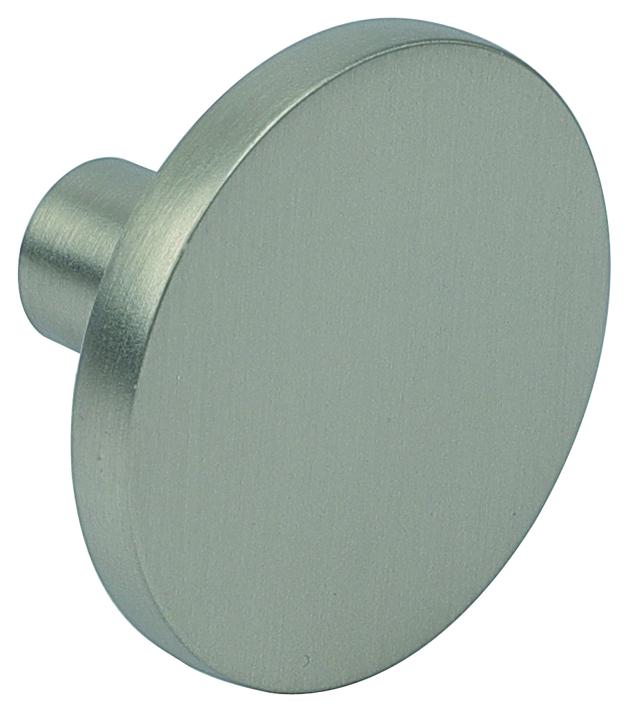 Wickes Como Knob Handle - Brushed Nickel