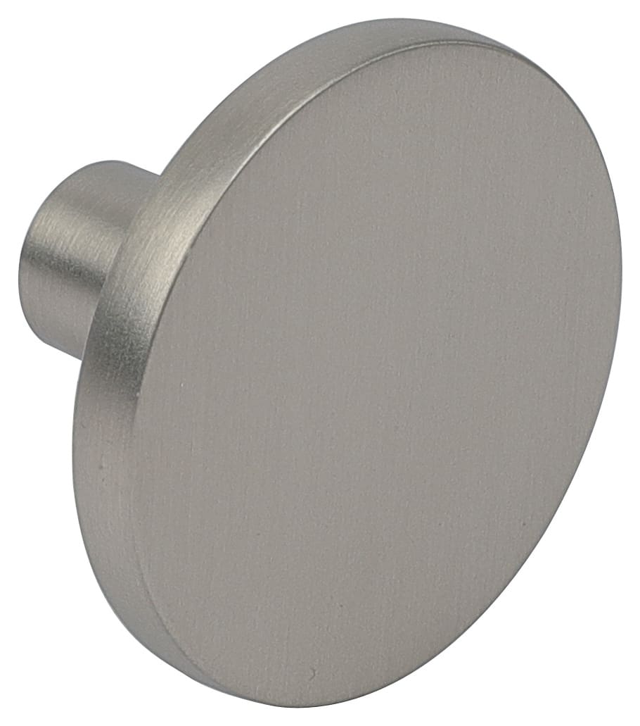 Wickes Como Knob Handle Brushed Nickel Wickes.co.uk