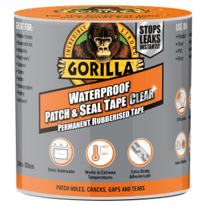 Gorilla Clear Waterproof Patch & Seal Tape - 2.4m