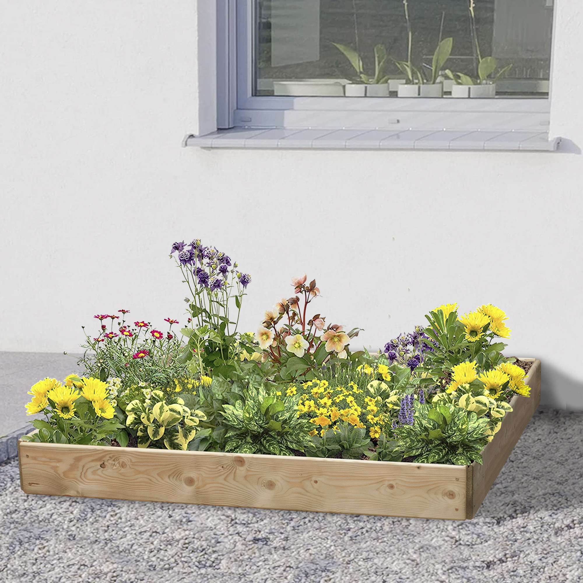 Greena Square Raised Bed - 150 x 1200 x 1200mm