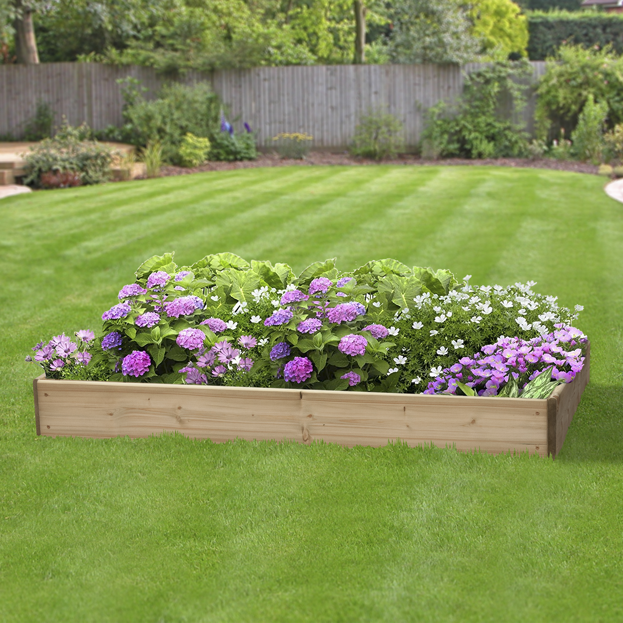 Greena Rectangular Raised Bed - 150 x 600 x 1200mm