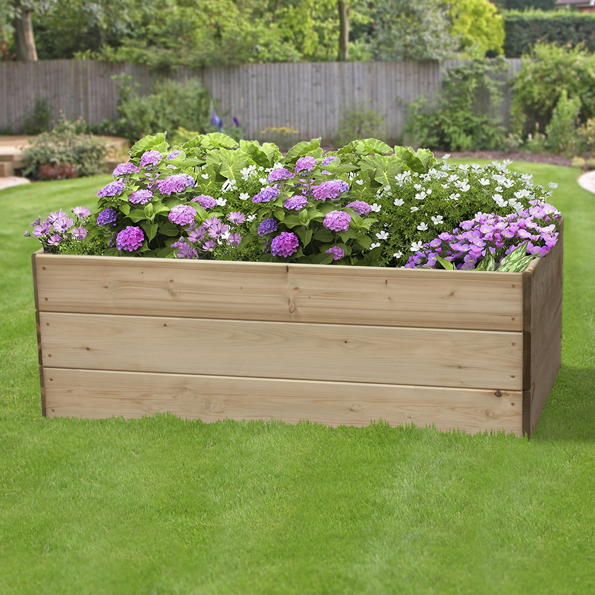 Greena Rectangular Raised Bed - 450 x 600 x 1200mm