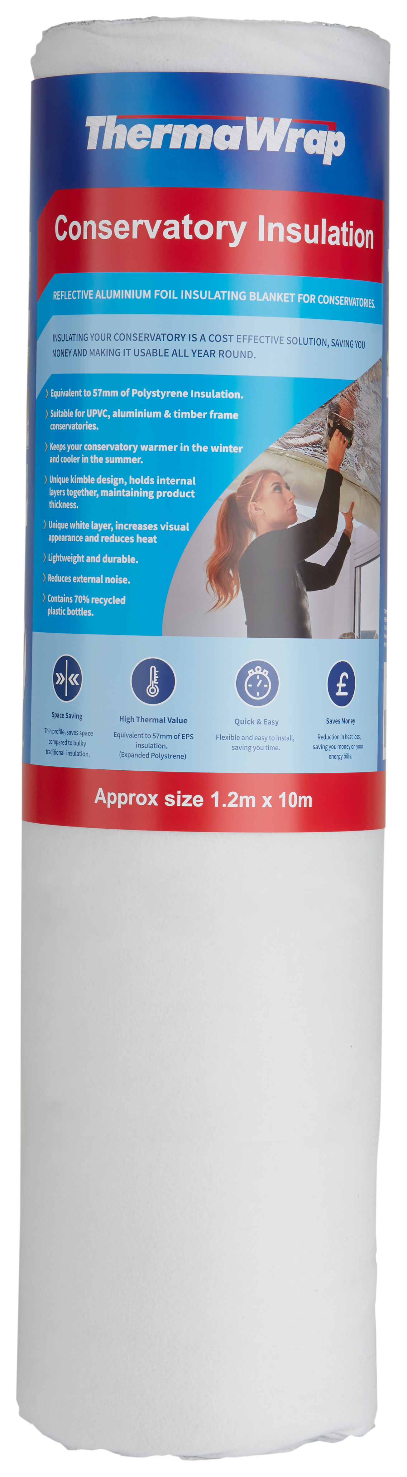 Wickes Seasonal Secondary Glazing Film - 6m