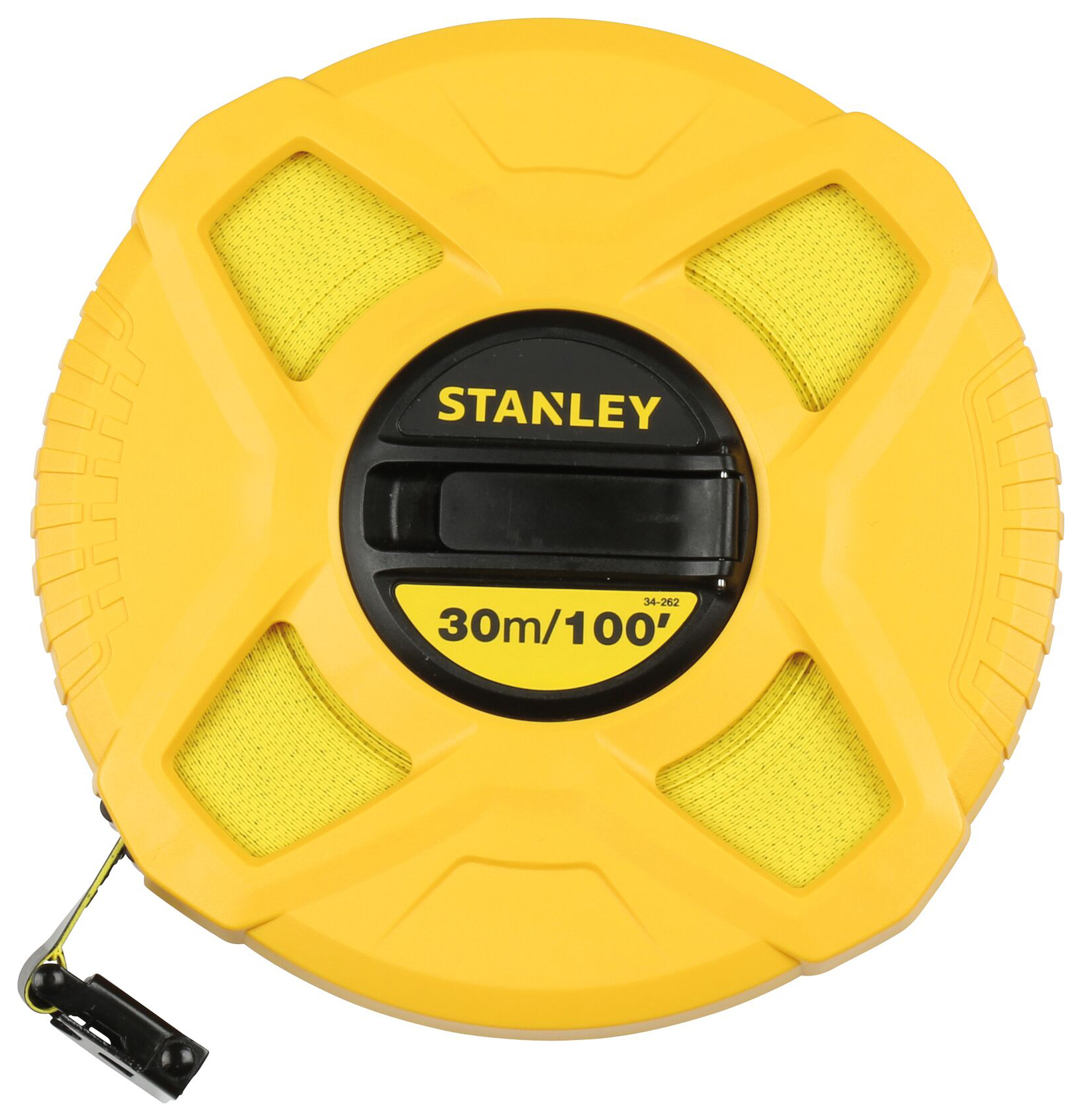 Image of Stanley 0-34-262 Closed Case Fibreglass Blade Tape Measure - 30ft
