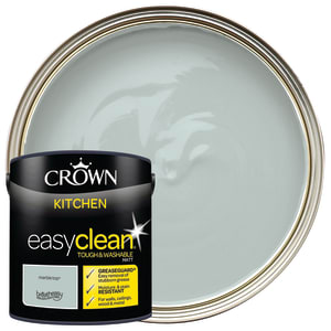 Crown Easyclean Matt Emulsion Kitchen Paint - Marble Top - 2.5L