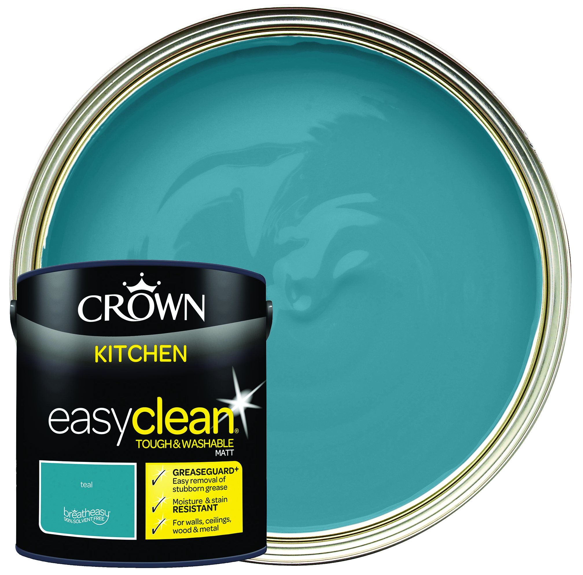 Crown Easyclean Matt Emulsion Kitchen Paint - Kitchen