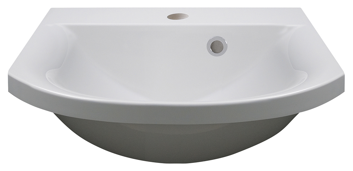 Image of Duarti By Calypso Belmont Semi Recessed Cast Marble Basin - 400mm