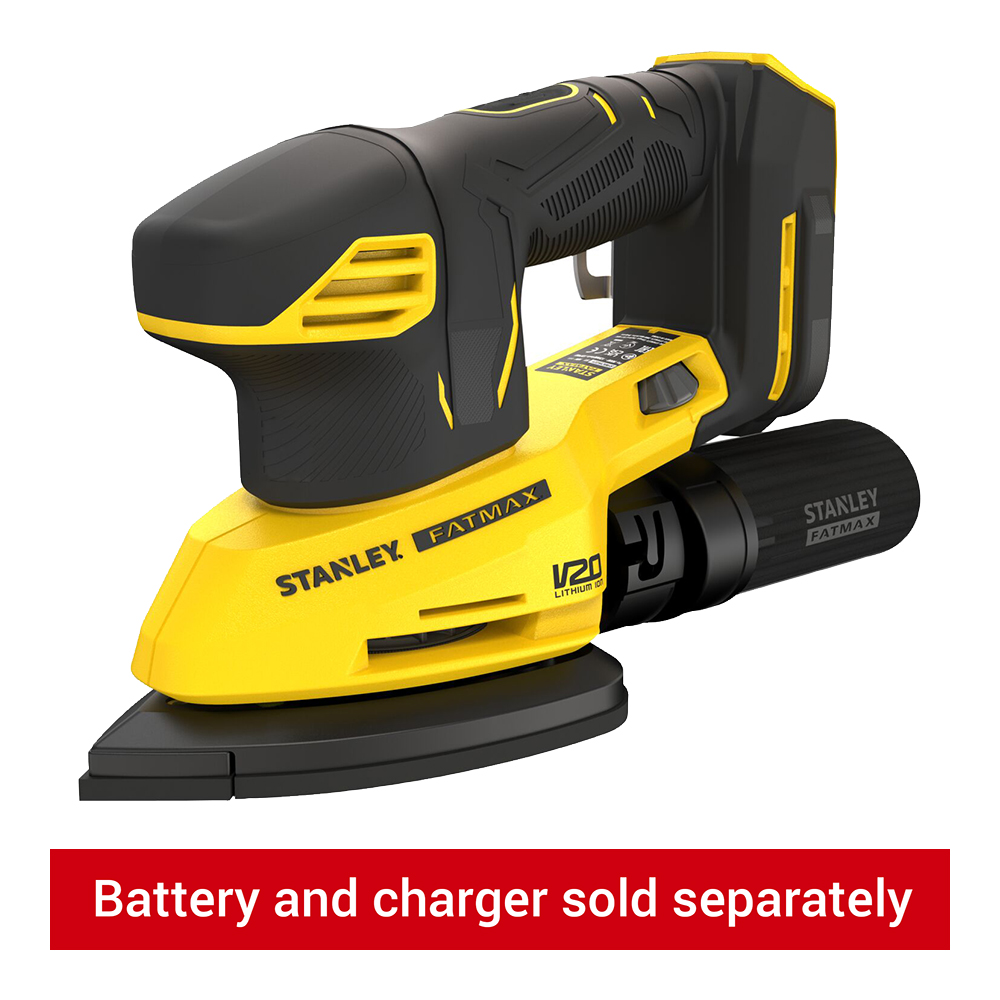 Stanley FatMax V20 SFMCW221B-XJ 18V Cordless Detail Sander - Bare