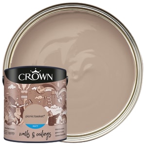 Crown Matt Emulsion Paint - Picnic Bask - 2.5L