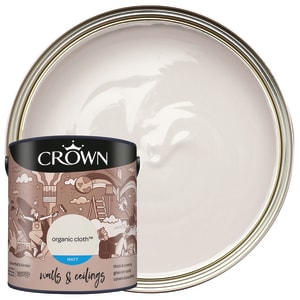 Crown Matt Emulsion Paint - Organic Cloth - 2.5L