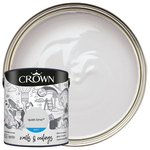 Crown Matt Emulsion Paint - Quiet Time - 2.5L