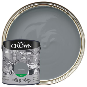 Crown Silk Emulsion Paint - City Break - 2.5L