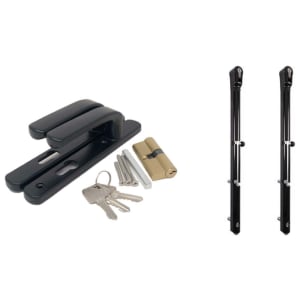 Readymade Manual Gate Lock & Latch Pack - Anthracite Grey