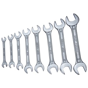Open Ended 8 Piece Spanner Set