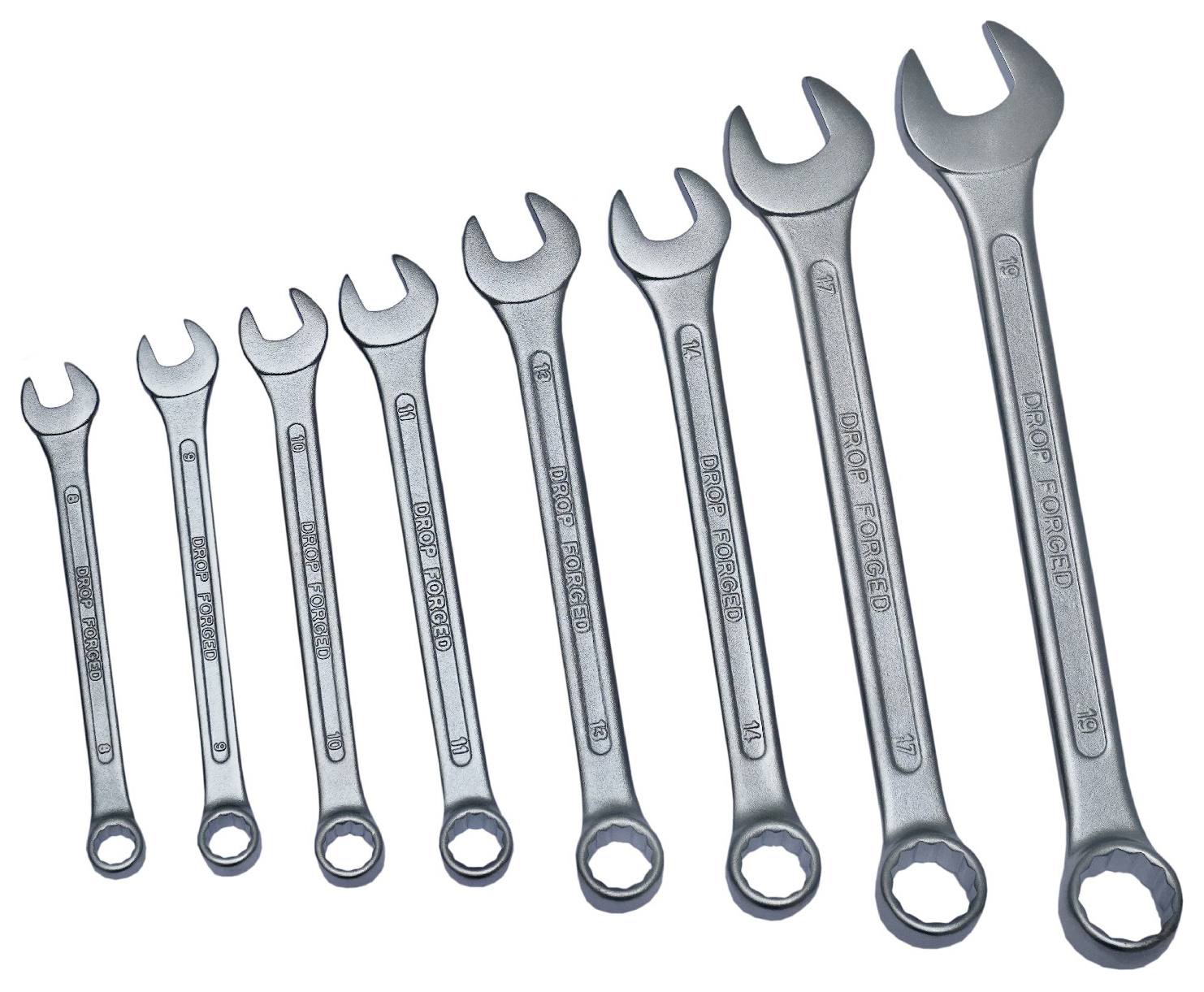 8 Piece Combination Spanner Set