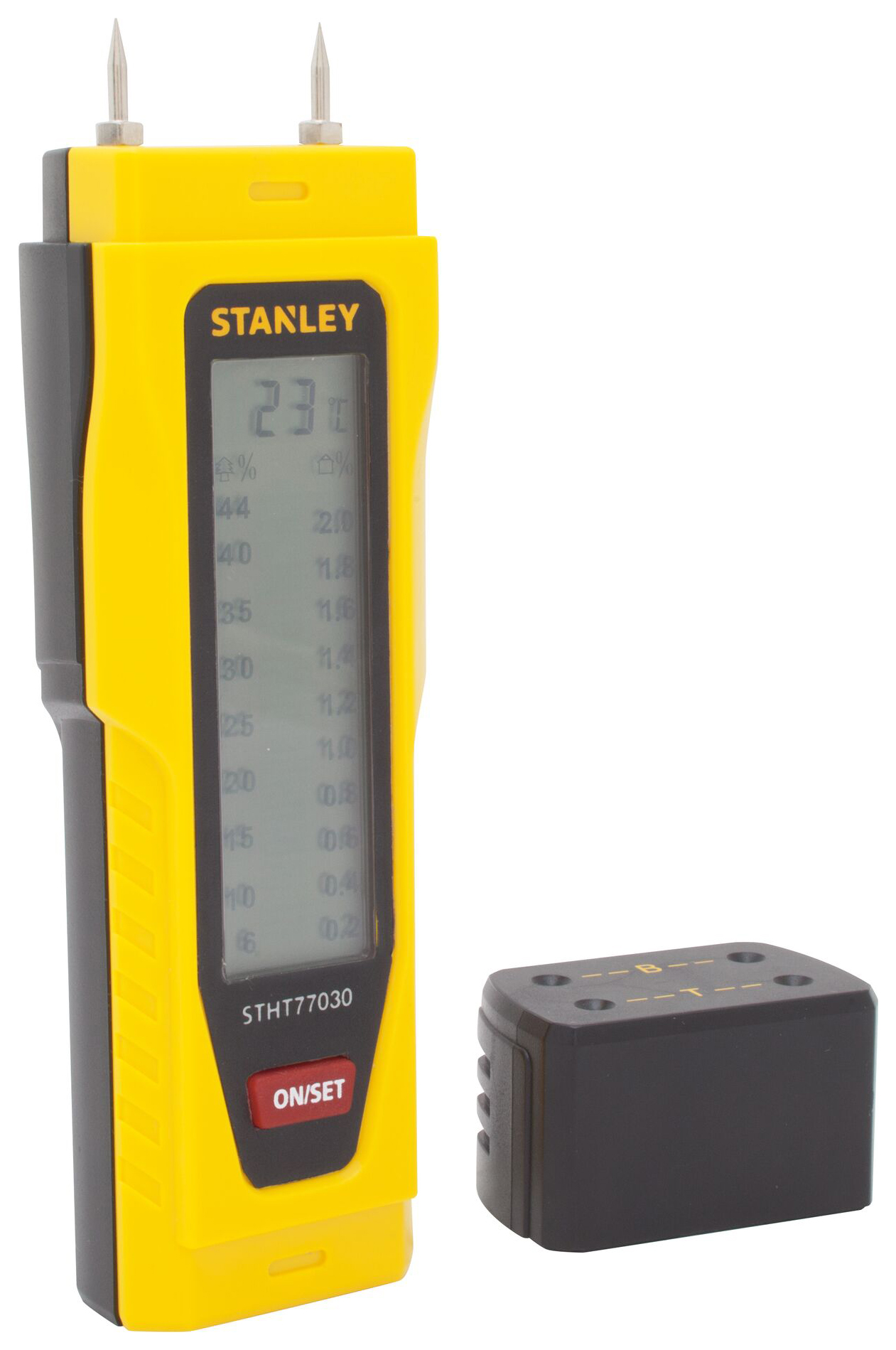 Image of Stanley 0-77-030 Moisture Meter with 2 Detection Pins