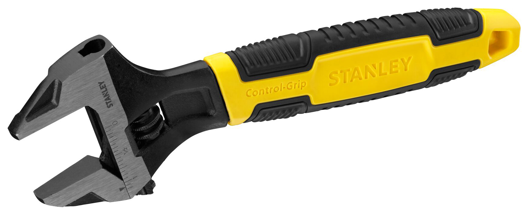 Image of Stanley 0-90-948 Adjustable BI-MATERIAL Wrench - 200mm