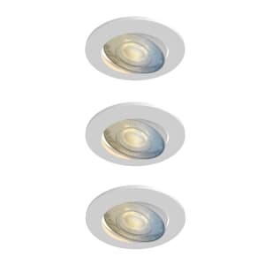 Calex Smart 5W Adjustable White LED Downlight - Pack of 3