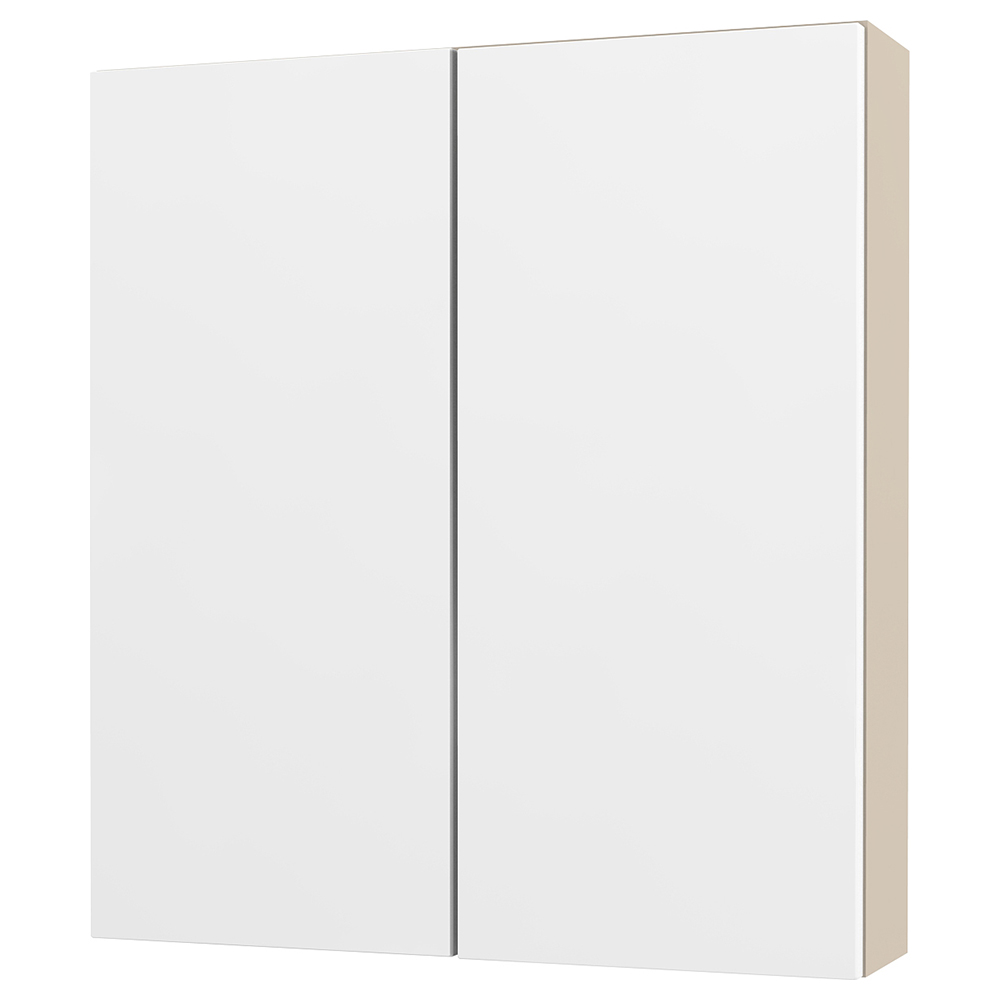 Image of Duarti By Calypso Cascade 600mm Slimline 2 Door Wall Hung Unit - Matt White