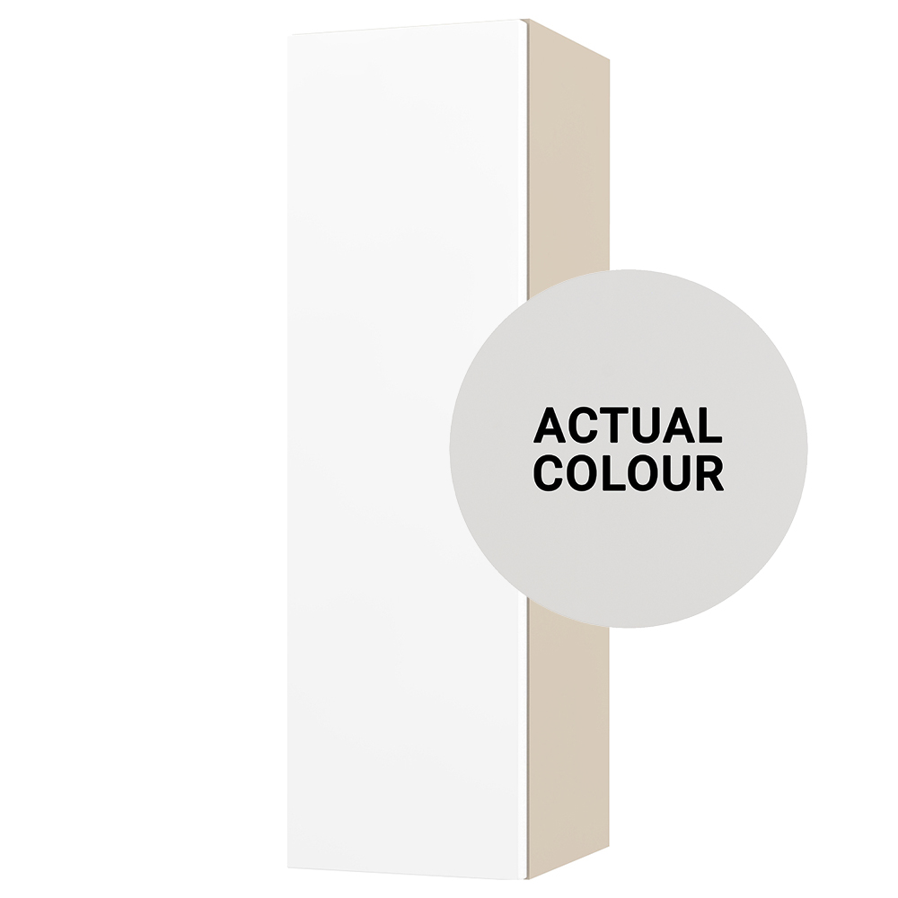 Image of Duarti By Calypso Cascade 200mm Full Depth 1 Door Wall Hung Wall Hung Unit - Mirror Grey