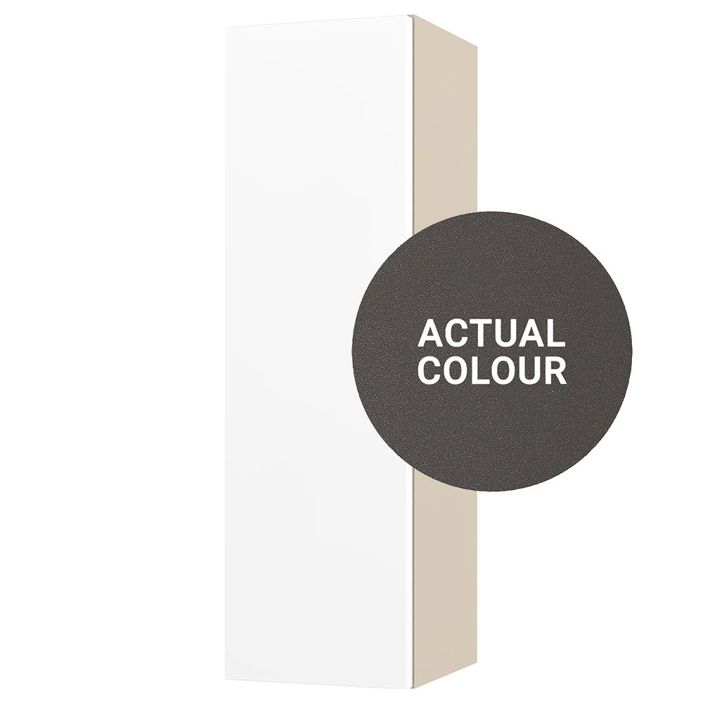 Image of Duarti By Calypso Cascade 200mm Full Depth 1 Door Wall Hung Wall Hung Unit - Galaxy Grey