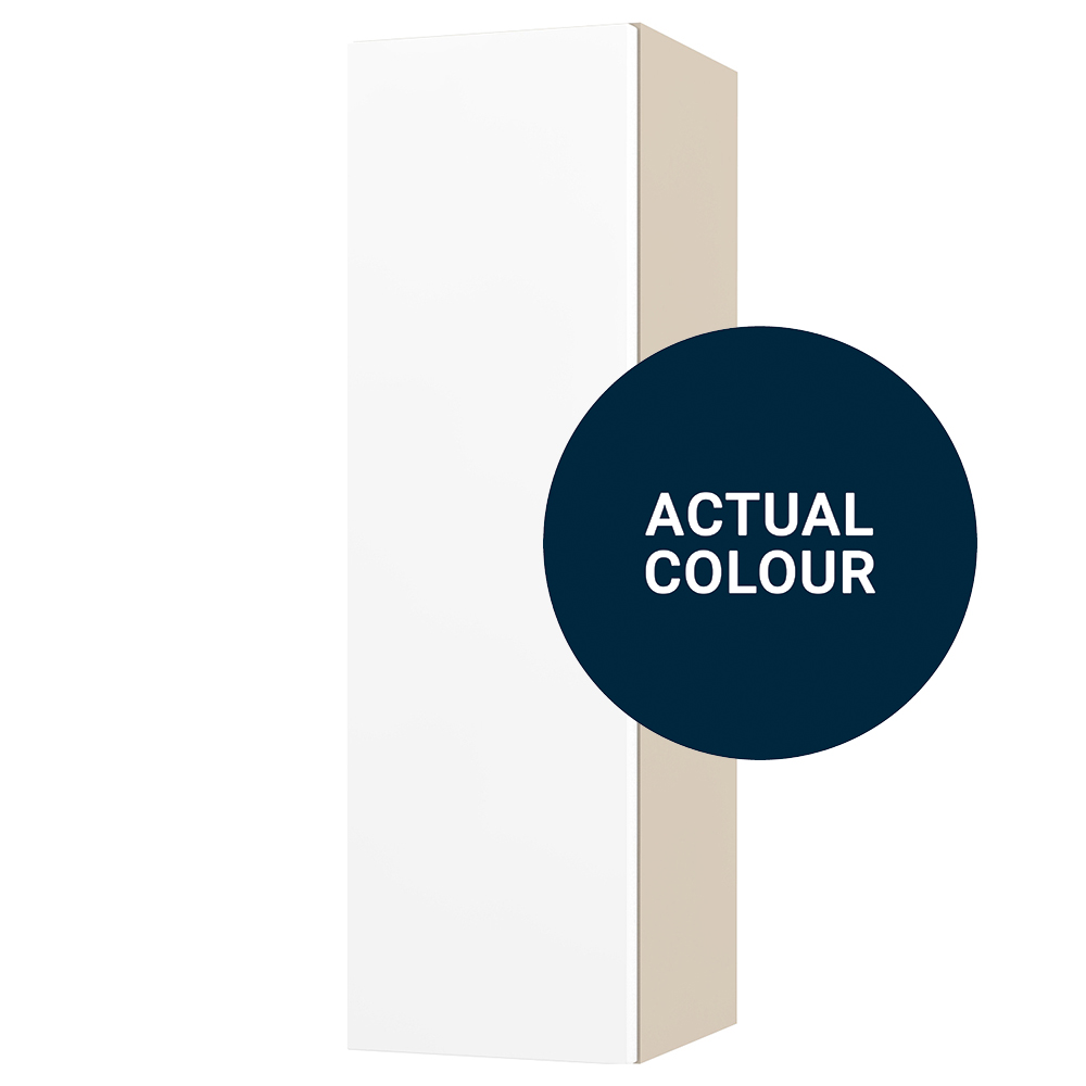 Image of Duarti By Calypso Cascade 200mm Full Depth 1 Door Wall Hung Wall Hung Unit - Midnight Blue