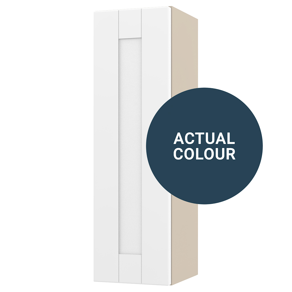 Image of Duarti By Calypso Highwood 200mm Full Depth 1 Door Wall Hung Wall Hung Unit - Twilight Blue