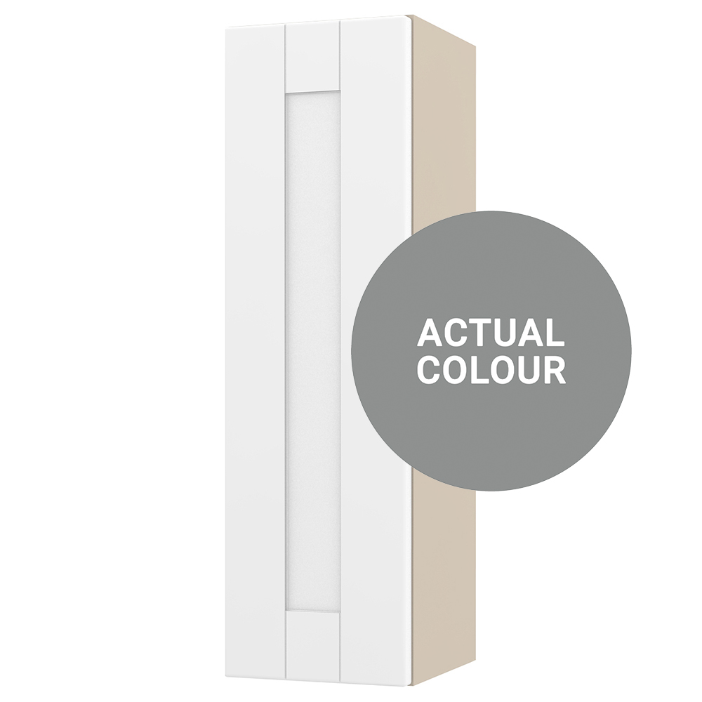 Image of Duarti By Calypso Highwood 200mm Full Depth 1 Door Wall Hung Wall Hung Unit - Twilight Grey