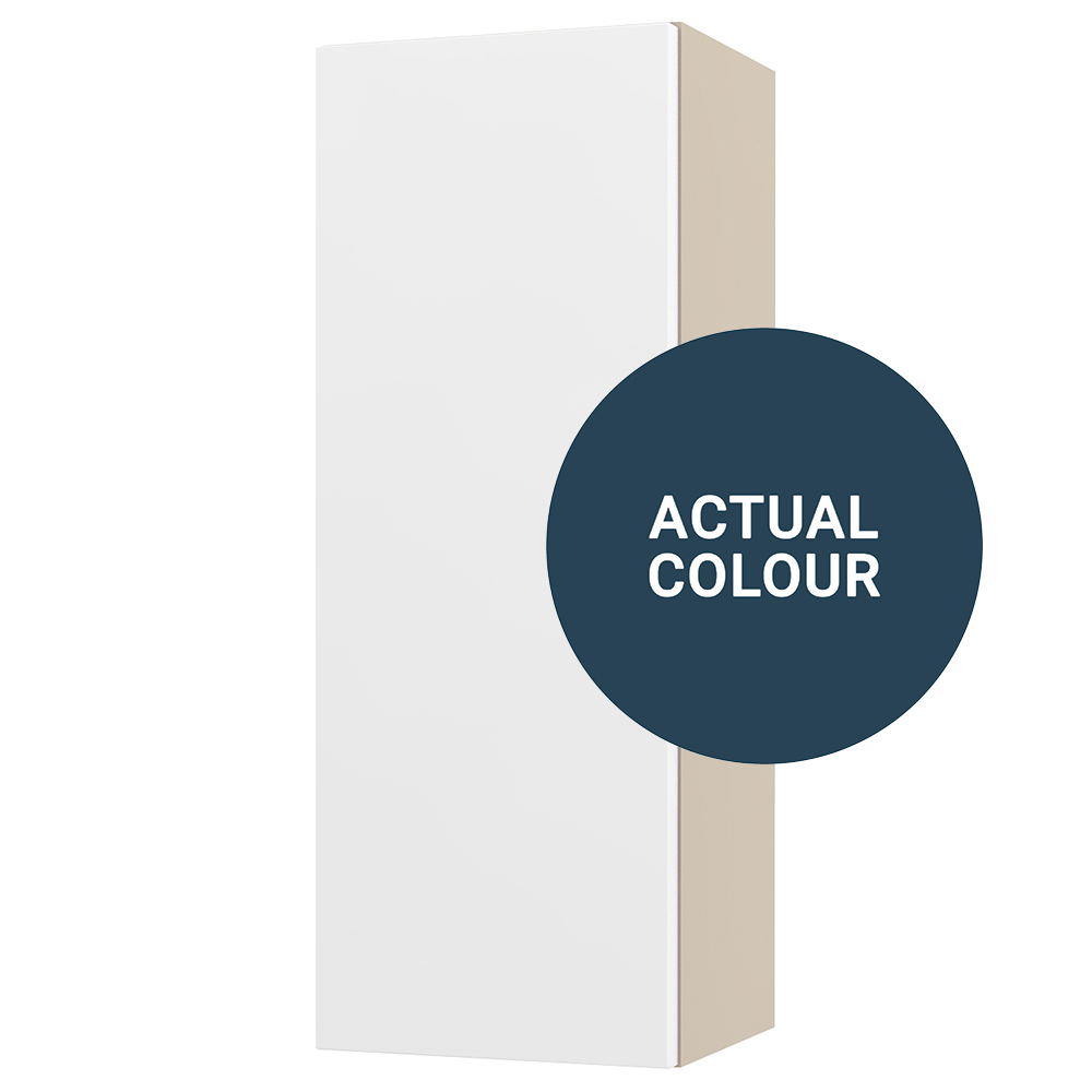 Image of Duarti By Calypso Cascade 300mm Full Depth 1 Door Wall Hung Unit - Twilight Blue